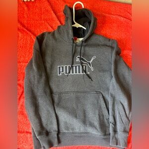PUMA Charcoal Gray Men's Hoodie
